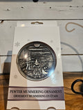 Pewter Ornament Mummers on Fishing Stage