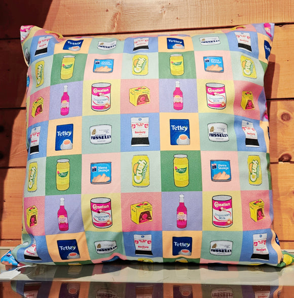 PILLOW COVER FOOD GRID