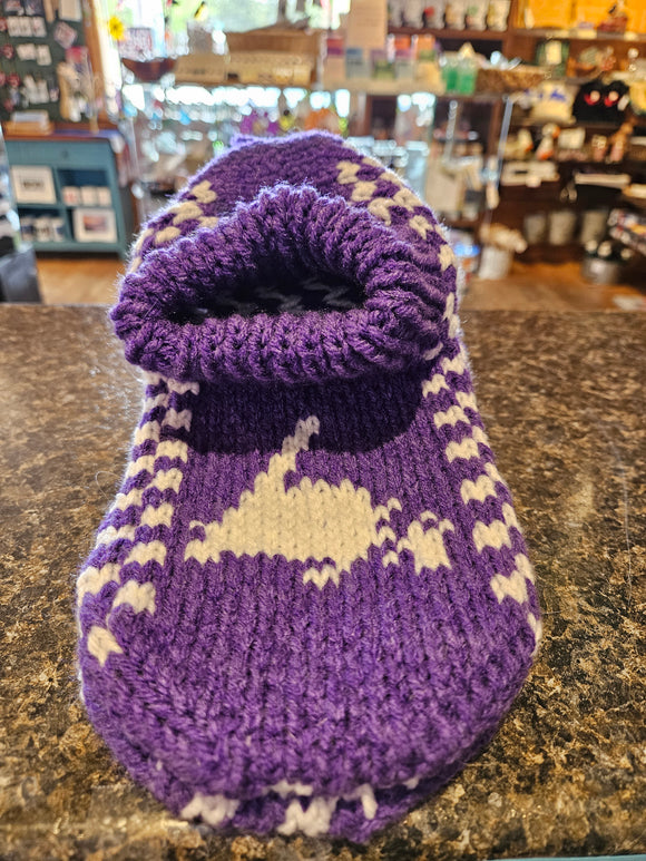 Hand knitted Slippers