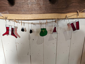 Christmas clothesline