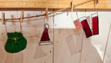 Christmas clothesline