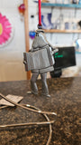 PEWTER ORN MUMMER W/ACCORDIAN