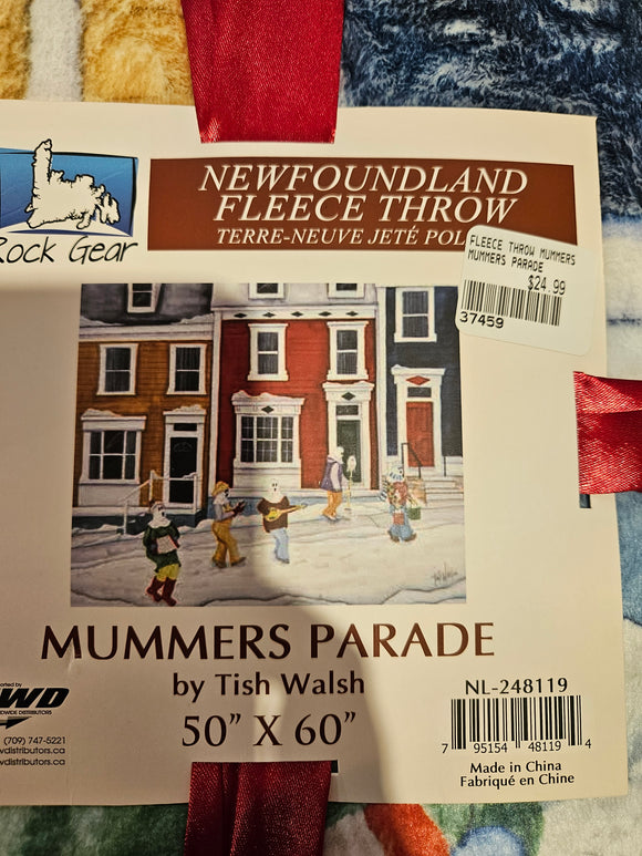 FLEECE THROW MUMMERS