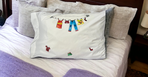 PILLOW CASE - CLOTHESLINE PATTERN