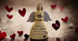 ANGEL FIGURINE MOTHER