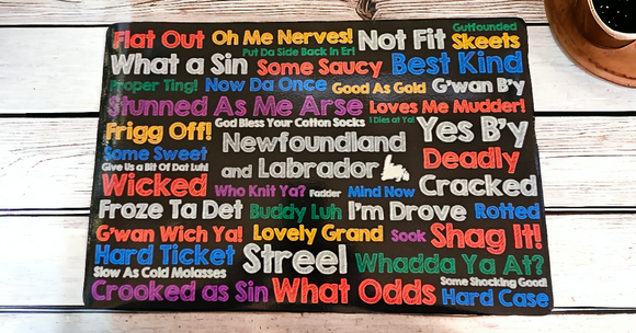 PLACEMAT NL SAYINGS