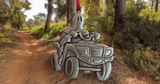 PEWTER ORN ATV MUMMERS