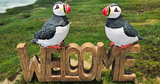 WELCOME PUFFIN DECOR