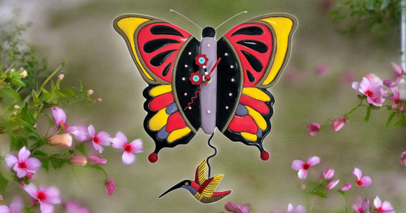 FLUTTERBY CLOCK