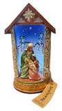 JIM SHORE HOLY FAMILY LIGHTED "Hallelujah"