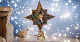 JIM SHORE NATIVITY TREE TOPPER