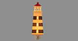 SQUARE LIGHTHOUSE NIGHTLIGHT