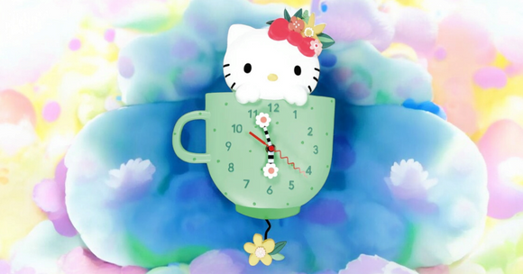 CLOCK HELLO KITTY