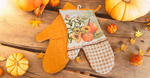 2 PC OVEN MITT /