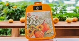 PUMPKINS AND SUNFLOWERS POTHOLDER