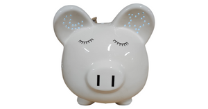 PIGGY BANK NIGHT LIGHT WHITE