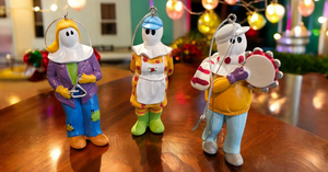 2024 3 Pack Mummers Ornaments