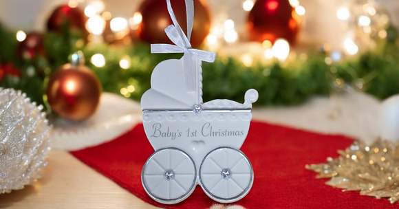 BABY'S FIRST CHRISTMAS STROLLER ORNAMENT