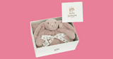 JELLYCAT - BASHFUL LUXE BUNNY ROSA BLANKIE