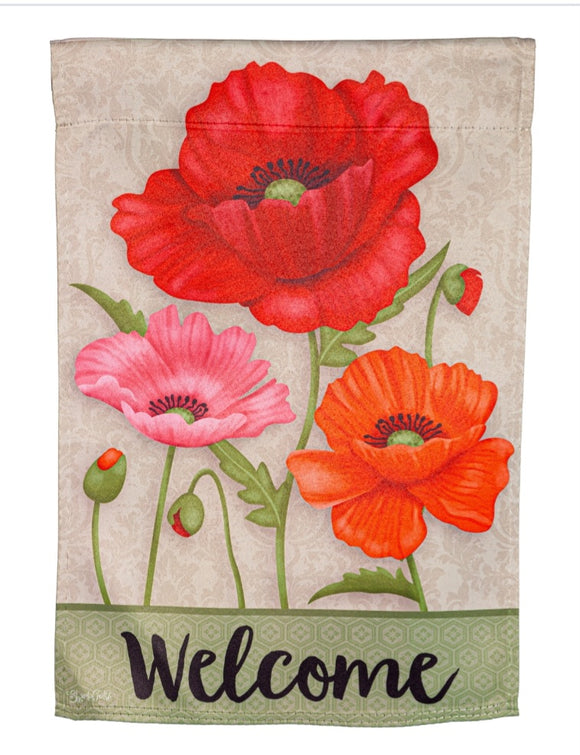 HOUSE FLAG - POPPY WELCOME