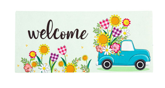 FLOWER TRUCK WELCOME