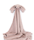 JELLYCAT - BASHFUL LUXE BUNNY ROSA BLANKIE