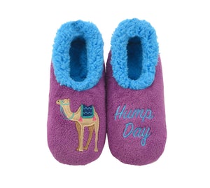 SNOOZIES SLIPPERS CAMEL-LARGE (9-10)