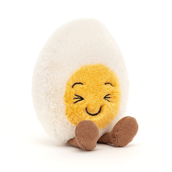 JELLYCAT PLUSH BOILED EGG LAUGHING
