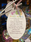 Rainbow Butterfly- Hanging Ornament