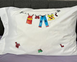 PILLOW CASE - CLOTHESLINE PATTERN