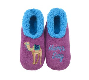 SNOOZIES SLIPPERS - CAMEL- SMALL