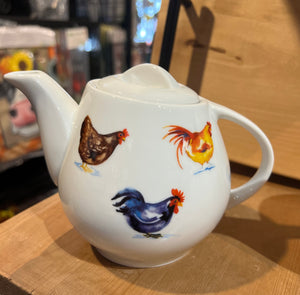 TEAPOT - Roosters - 20 OZ