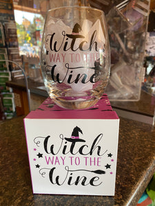 STEMLESS WINE GLASS - BOXED