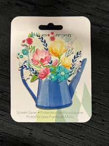 SCREEN SAVER - WATERING CAN WITH FLOWERS