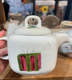 TEAPOT 14 OZ - Christmas pattern